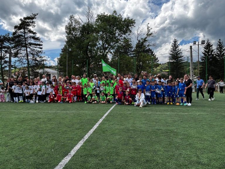 Cupa Sării la Fotbal — o zi de fotbal pentru copiii Slănicului